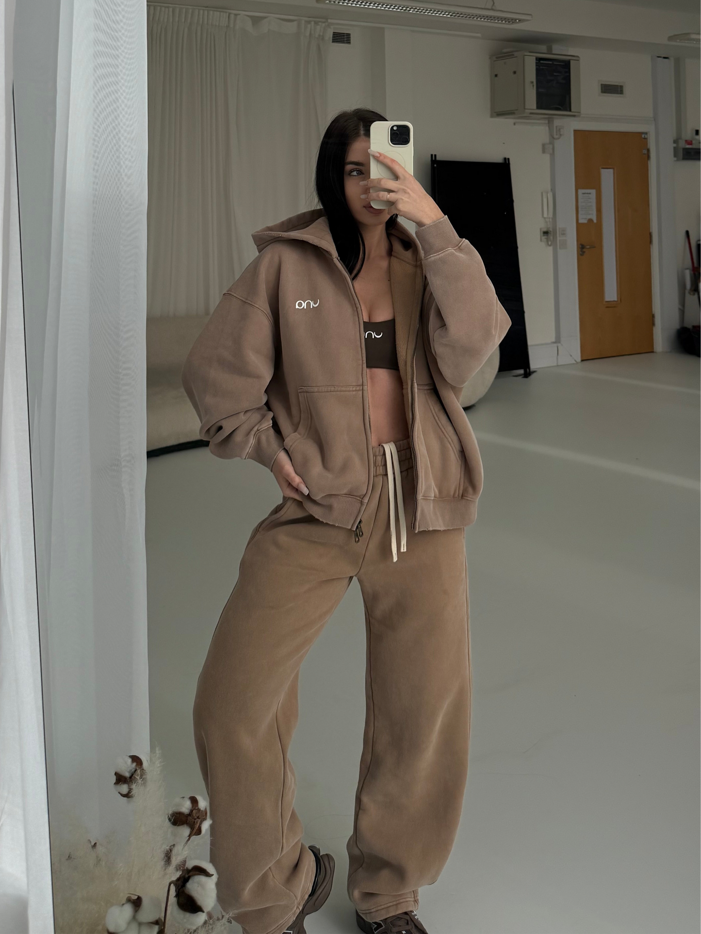 Beige Tracksuit