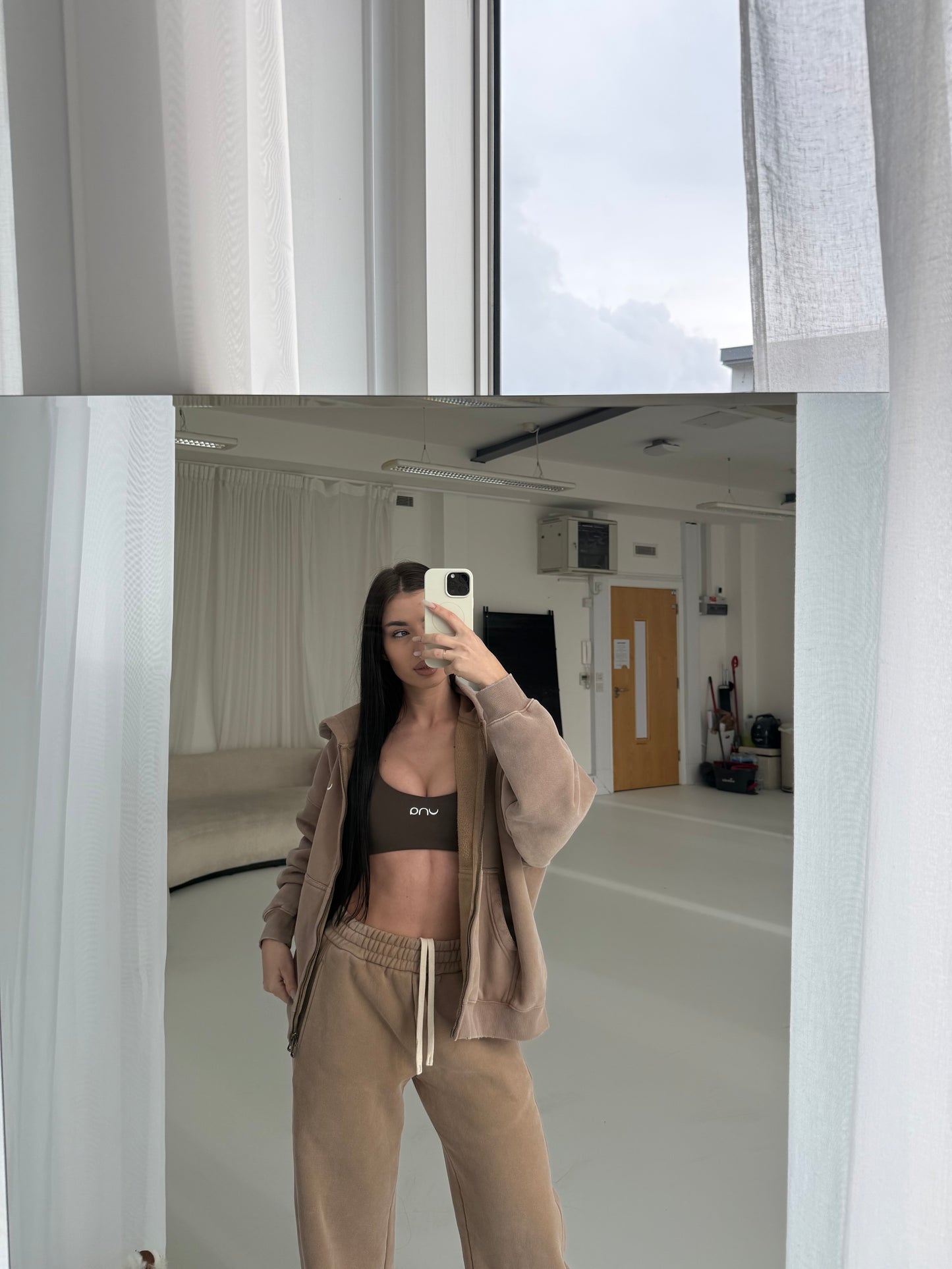 Beige Tracksuit