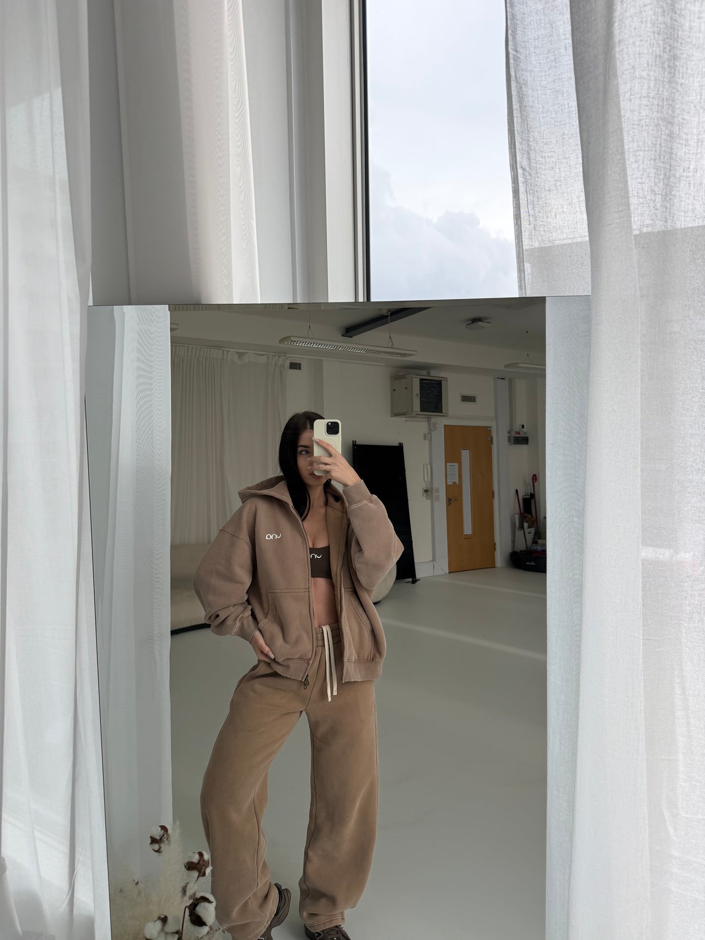 Beige Tracksuit