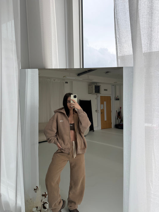 Beige Tracksuit