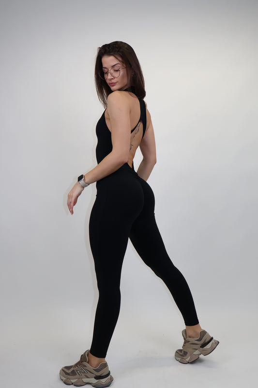Black jumpsuit