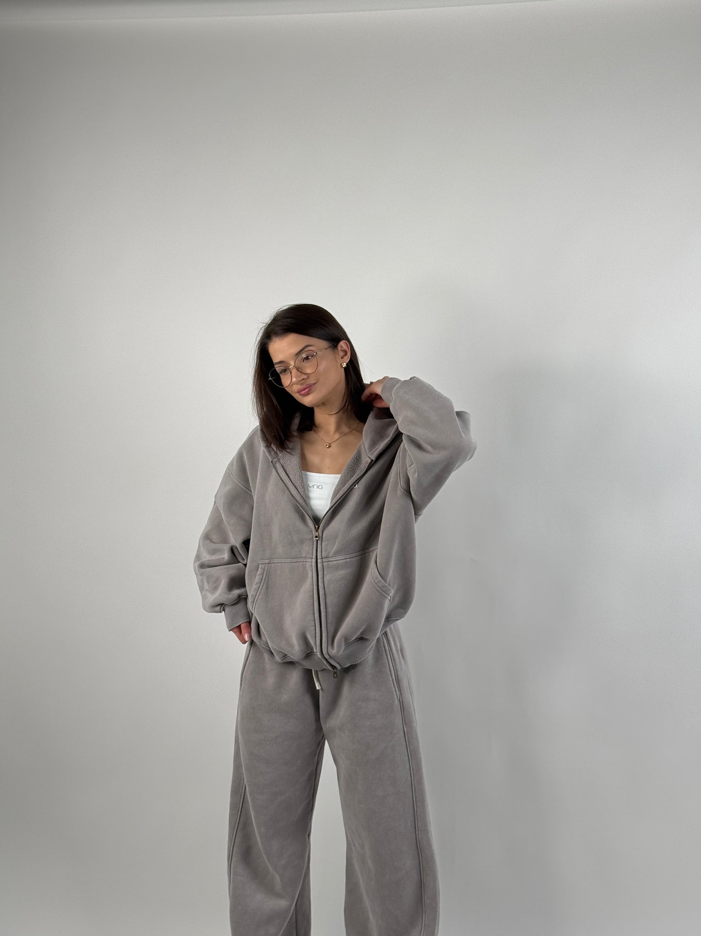 Silver Tracksuit